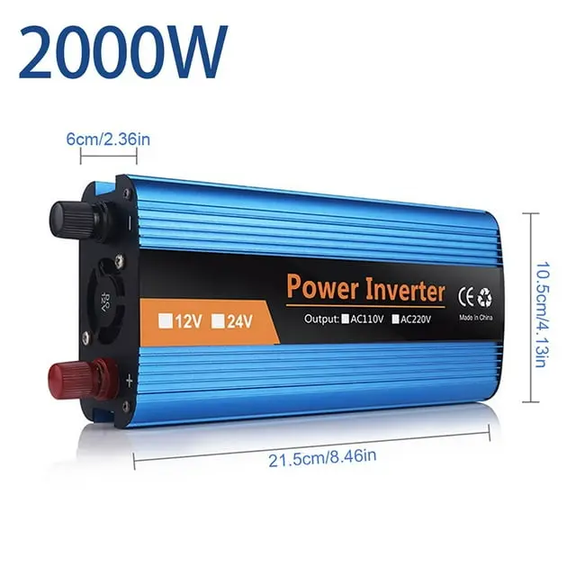 Power Inverter 2000W 12V